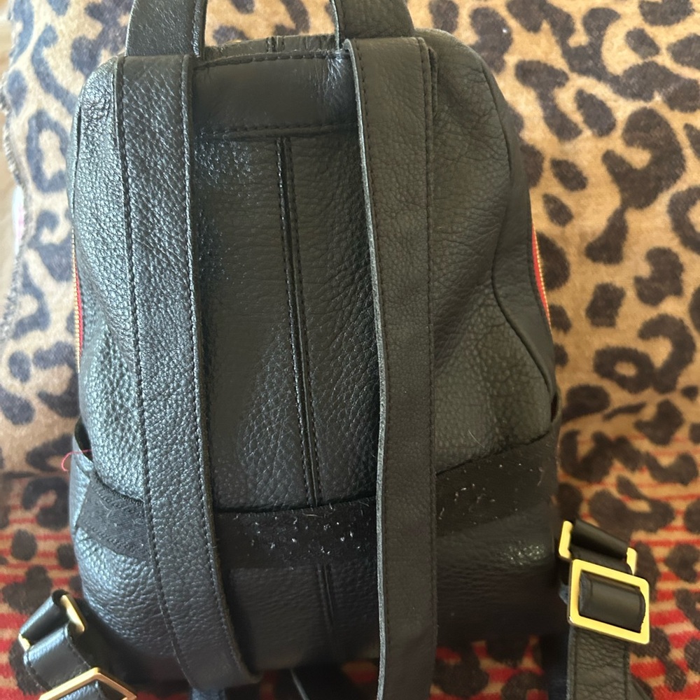 Hammitt Black Crossbody Bag with Gold Accents Backpack:) - Picture 3 of 12